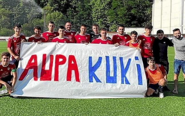 El CD Baztan anima a Kuki Gonz&aacute;lez