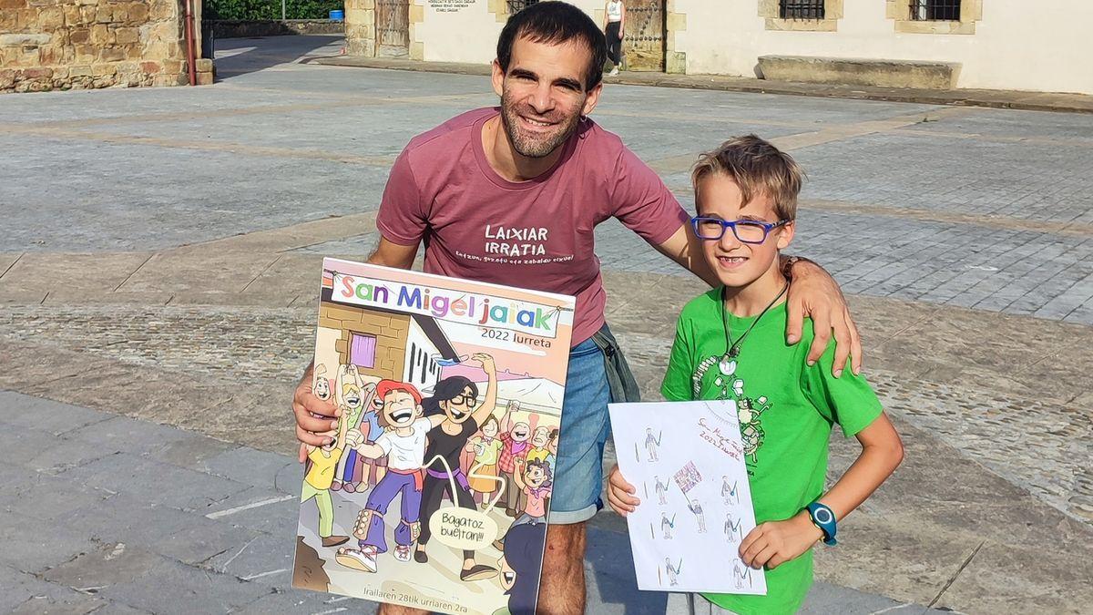 Joanex Izurieta, ganador en la modalidad infantil.