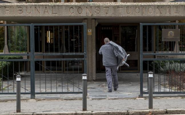 Fotografía del Tribunal Constitucional de esta misma semana. Fotografía del Tribunal Constitucional de esta misma semana.