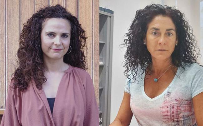 Alaitz Artabe eta Waleska Sig&uuml;enza ikertzaileak