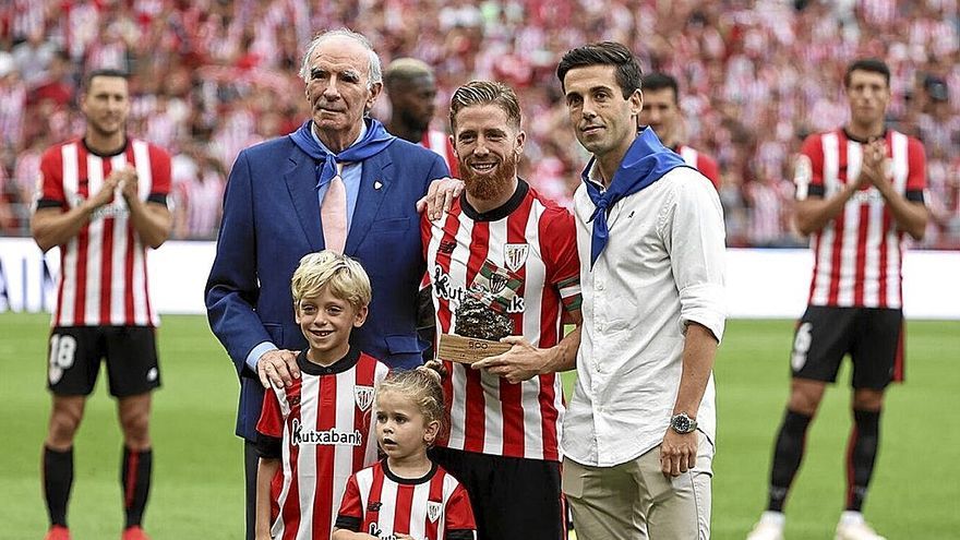 Sentido homenaje a Muniain