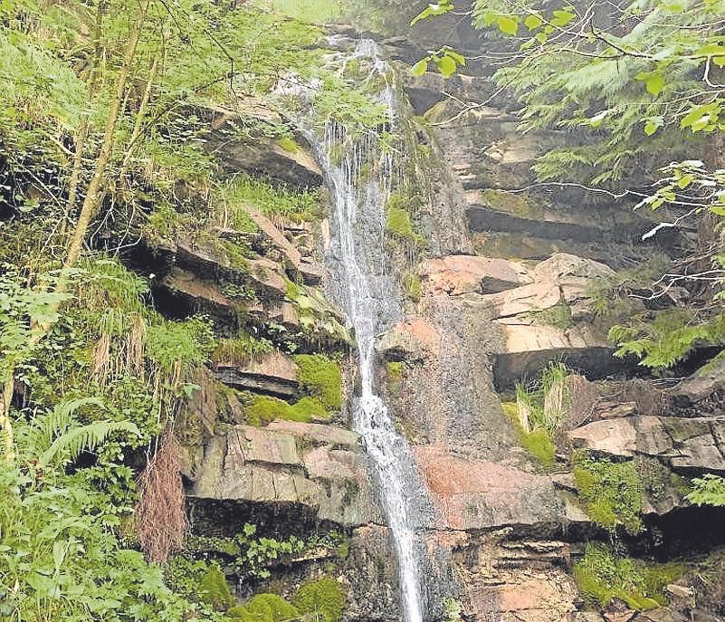 Ruta de las cascadas de Mallabia.