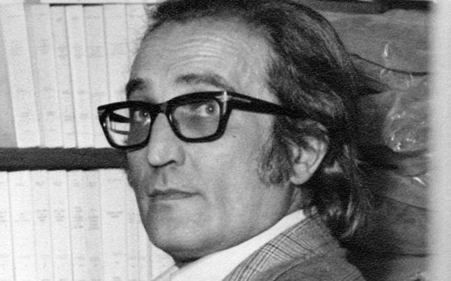 El escritor bilbaino Gabriel Aresti.