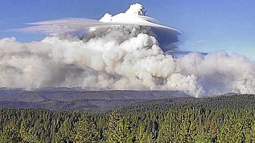 ‘Mosquito fire’ genera bolsas de contaminación “muy peligrosas” en el área metropolitana de Reno.