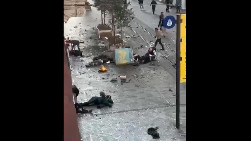 Atentado en Estambul: primeras imágenes