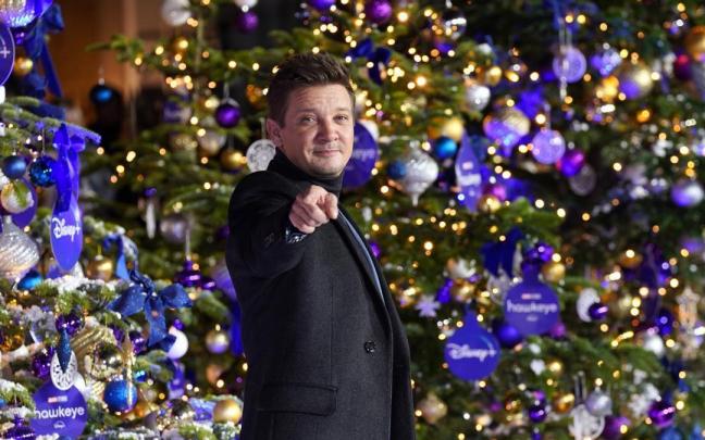 El actor Jeremy Renner. El actor Jeremy Renner.