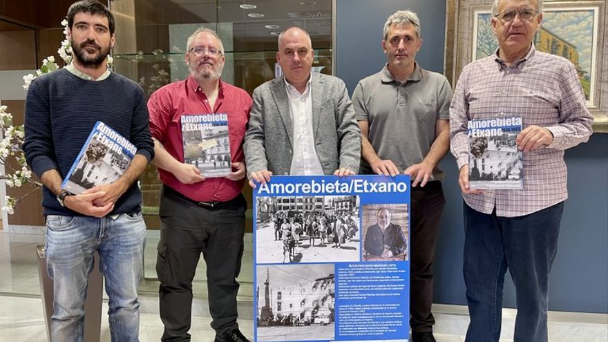 'Amorebieta-Etxano 1931-1945’: gerra zibilaren memoria historikoa batzen duen liburua aurkeztu da