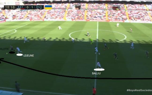 Captura de pantalla correspondiente al Rayo-Real de este pasado sábado.