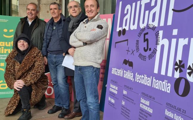 Narbaiza,Telleria, Urrutia, Mikel Martinez y Lutxo Egia. Narbaiza,Telleria, Urrutia, Mikel Martinez y Lutxo Egia.