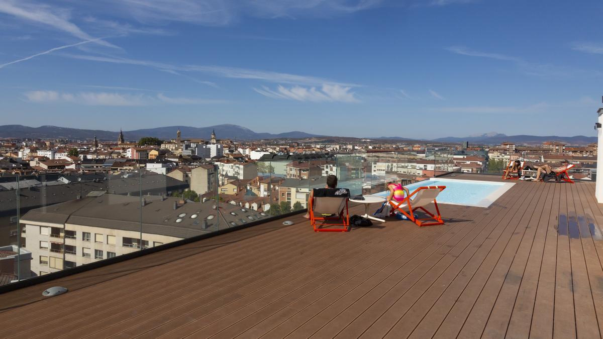 Imagen de la terraza.