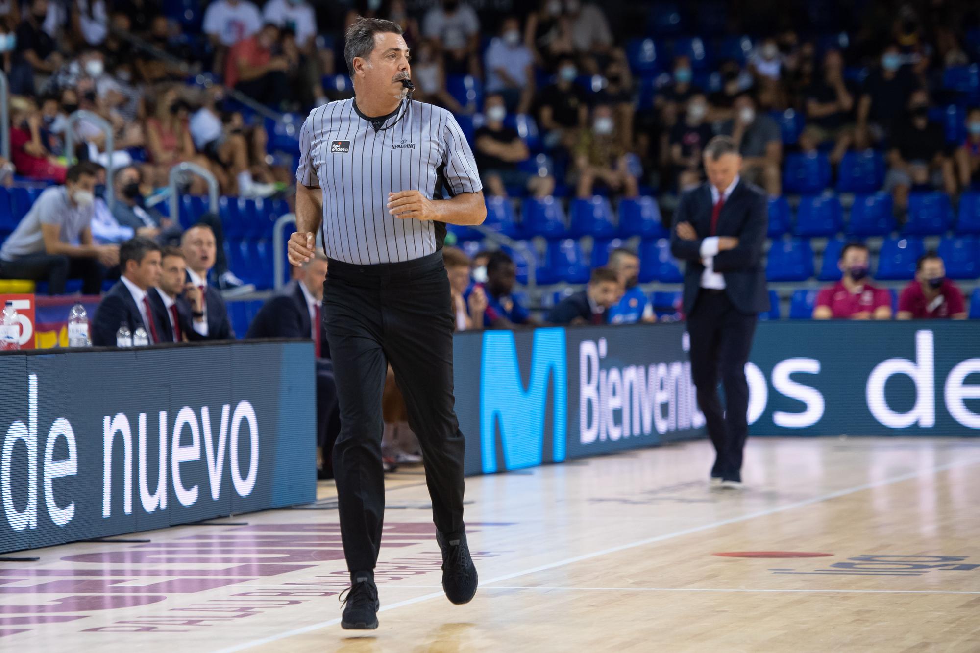 Dani Hierrezuelo, durante un partido de la ACB