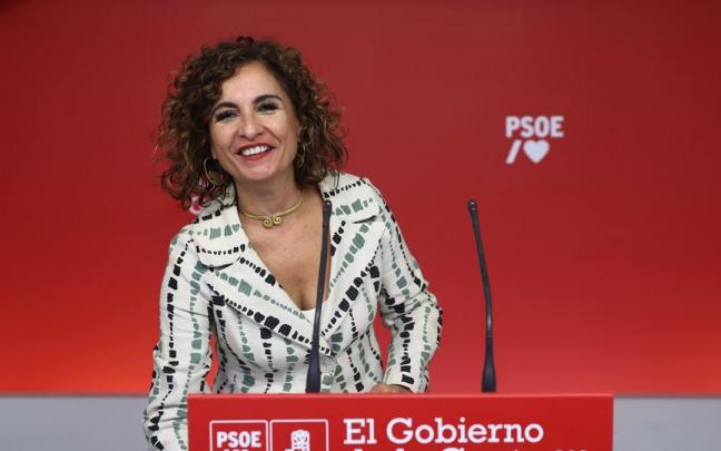 La ministra de Hacienda, María Jesús Montero. La ministra de Hacienda, María Jesús Montero.