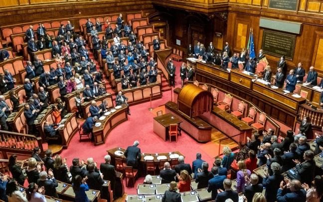 Parlamento italiano en Roma (Italia). Parlamento italiano en Roma (Italia).