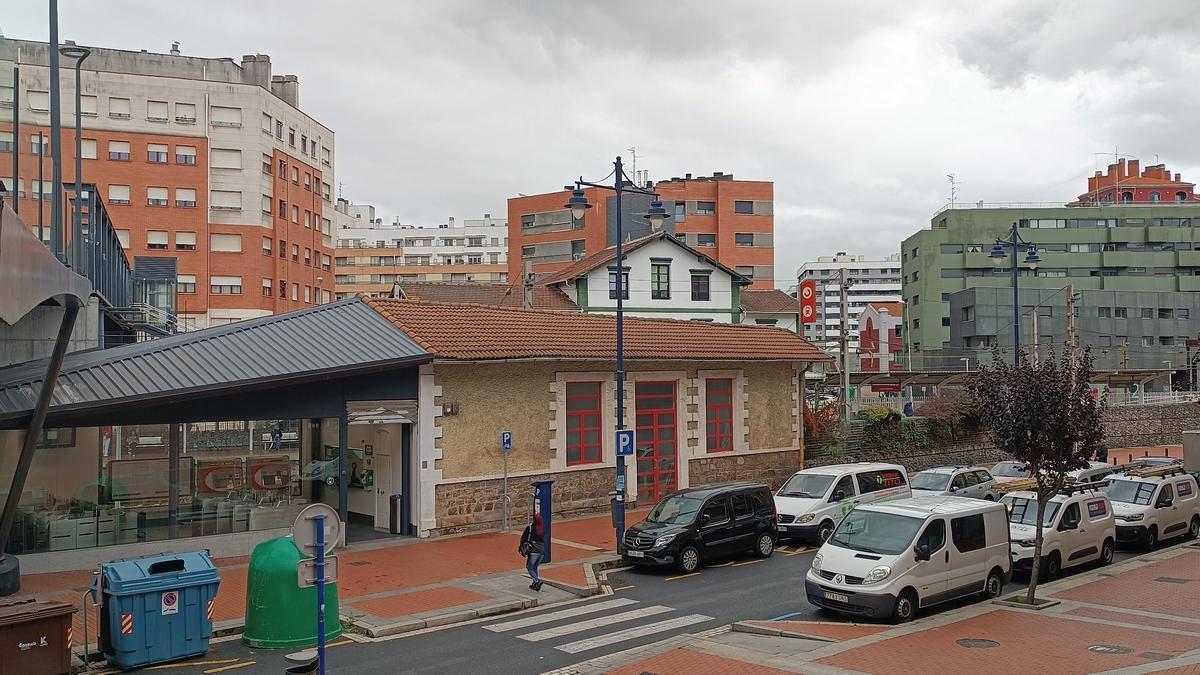 Estación de Desertu-Barakaldo objeto de la remodelación integral.