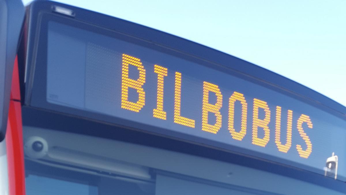 Unidad de Bilbobus.