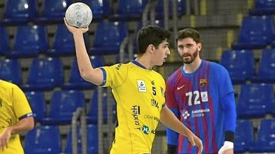 Asier Iribar, en el partido contra el Barcelona. | FOTO: N.G.