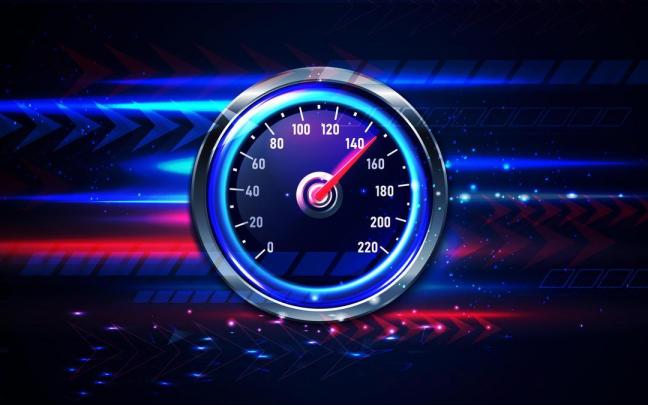 Velocímetro de un coche.