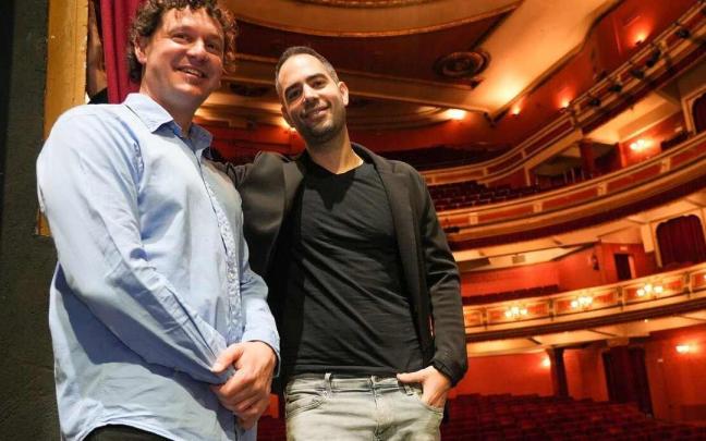 Guillermo Pastrana y Luis Orduña en el Principal