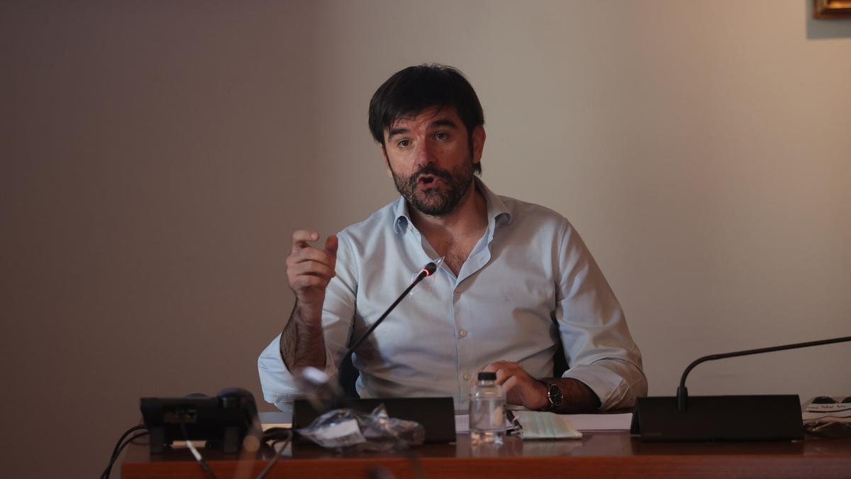 Eneko Larrarte, candidato a la Alcaldía de Tudela.