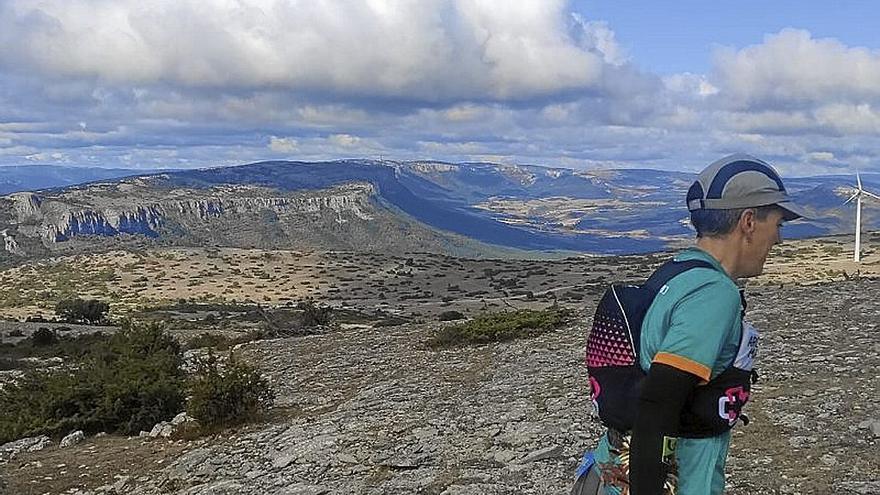 Aintzine en la Sierra de Badaia.