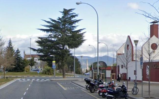 Calle Monjardín, en la que se produjo el atropello. Calle Monjardín, en la que se produjo el atropello.