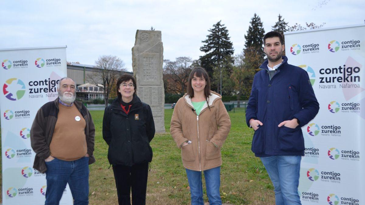 Txema Noval, Edurne Eguino, Begoña Alfaro y Carlos Guzmán.