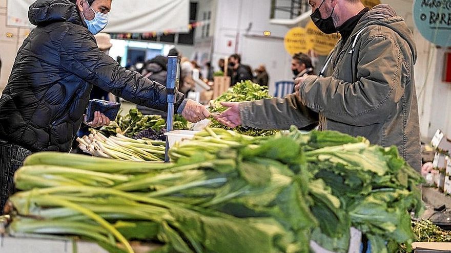 Será la primera vez que este mercado mensual salga de Pamplona. | FOTO: IBAN AGUINAGA