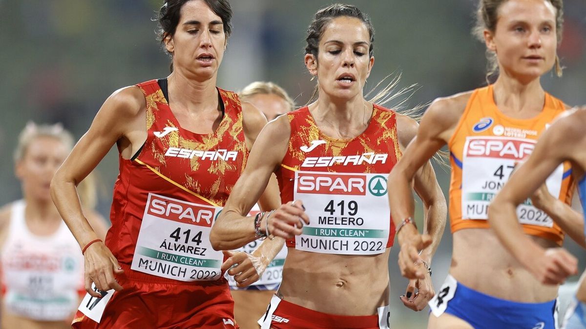 Maitane Melero en la final del Europeo de Munich