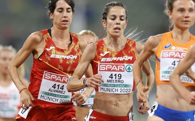 Maitane Melero en la final del Europeo de Munich
