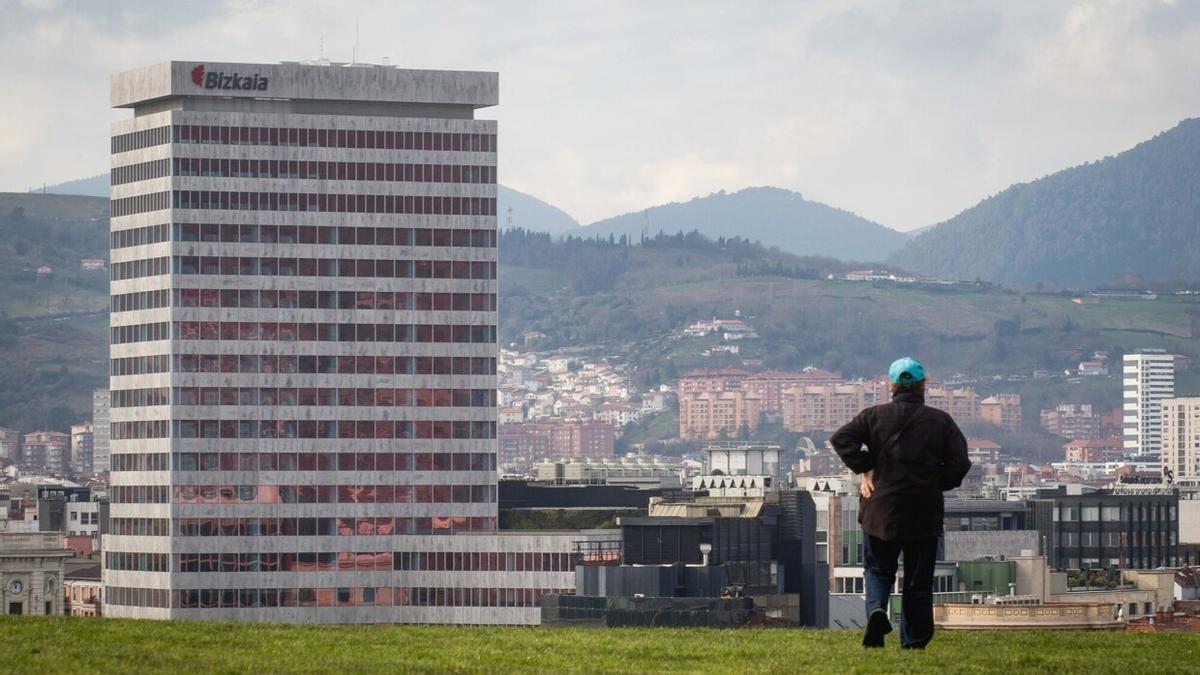 Una imagen de la Torre Bizkaia, que acoge el Centro Internacional de Emprendimiento