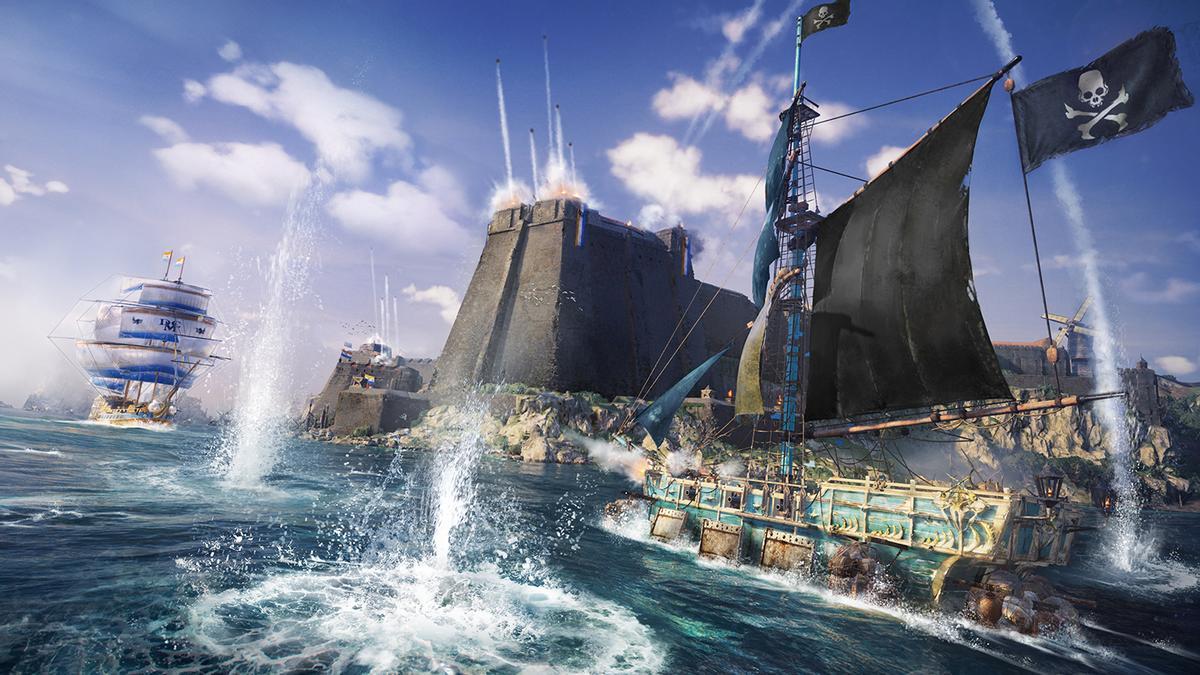 Escena del videojuego 'Skull and Bones'.