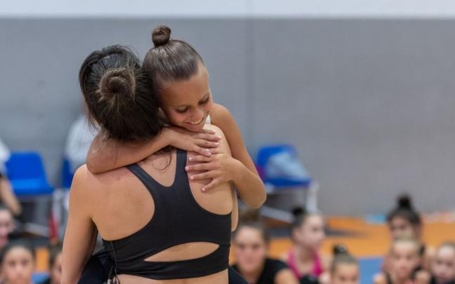 La gimnasta alavesa en Galicia. La gimnasta alavesa en Galicia.