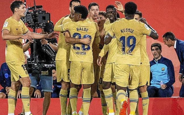 Un gol de Lewandowski derrota al Mallorca