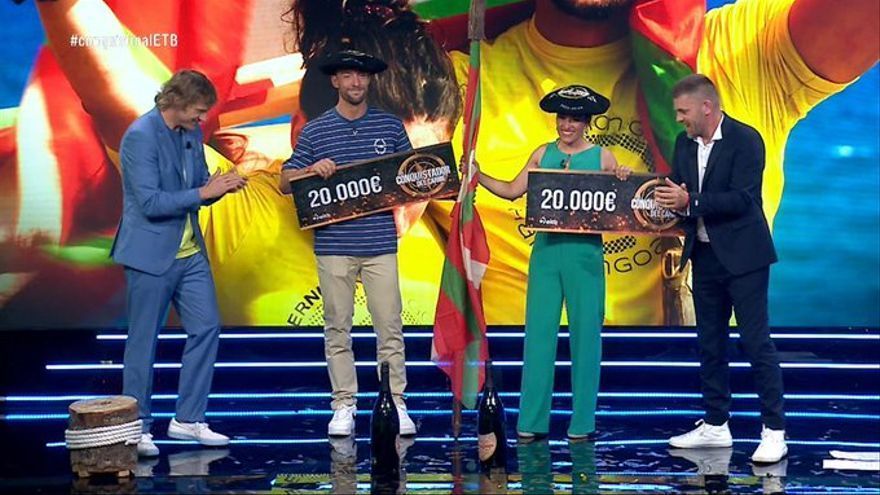 Jokin y Aini, ganadores de 'El Conquis 18'.