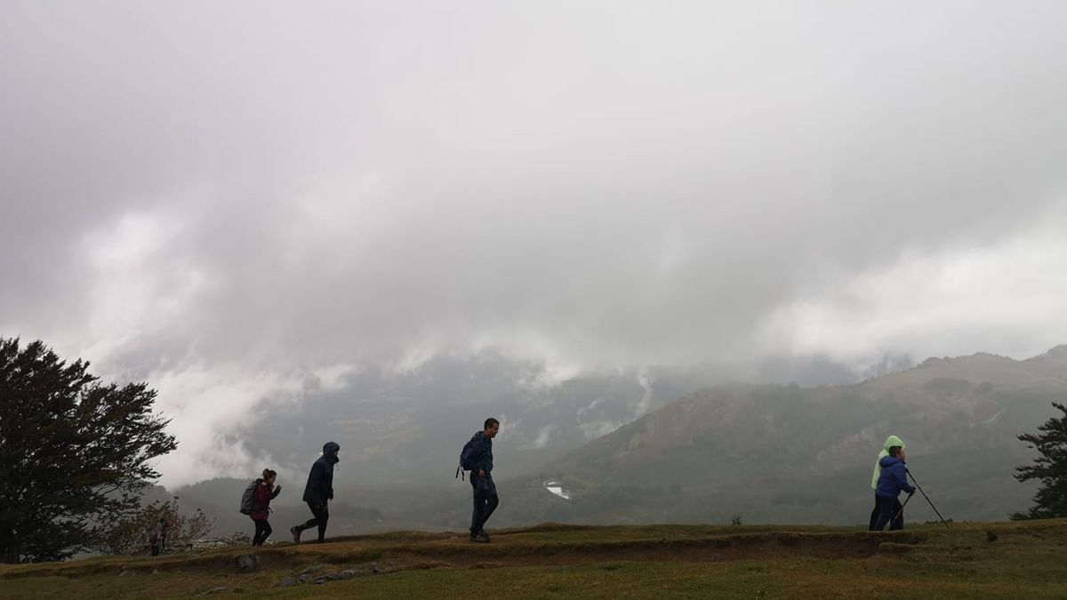 La lluvia, la niebla y el frío han despuntando durante la decimoséptima edición de los Montes Bocineros