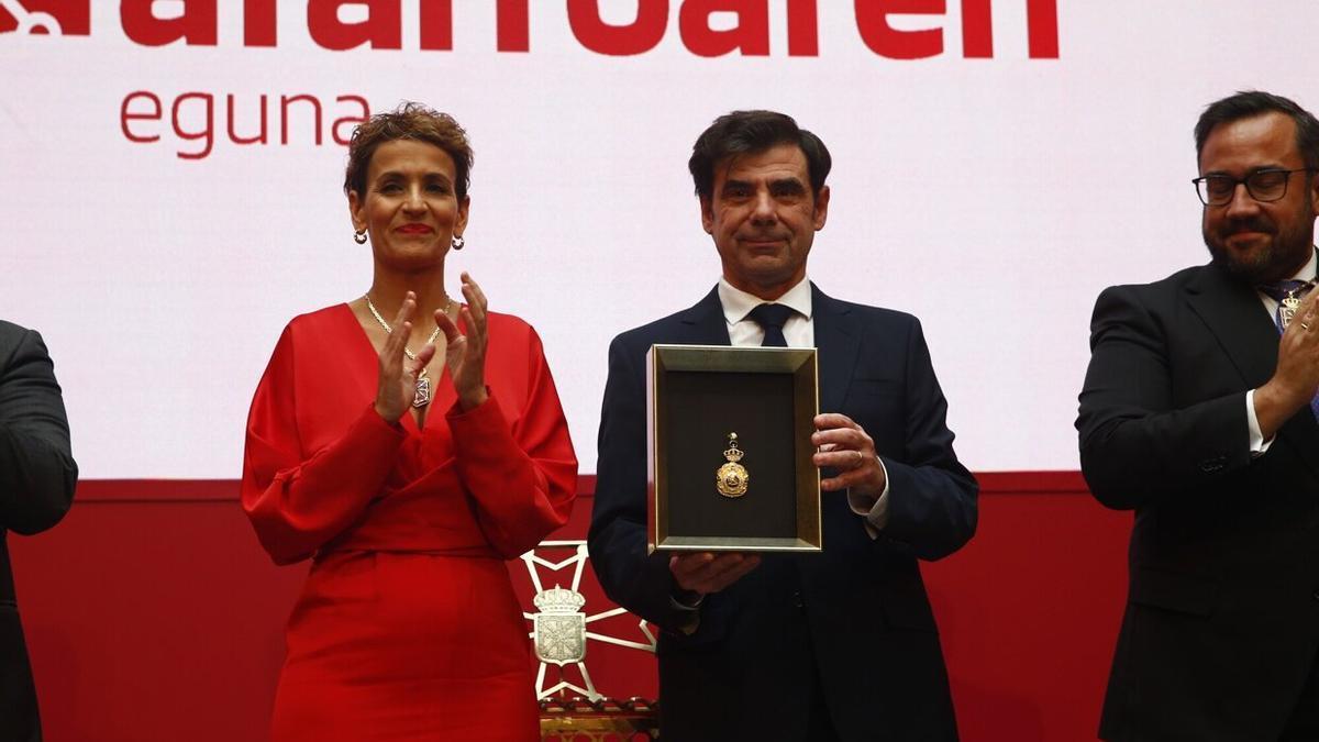 Entrega de la Medalla de Oro de Navarra