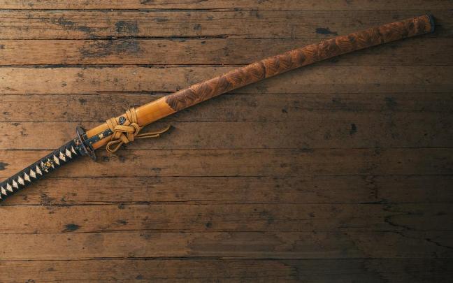 Imagen de recurso de una katana