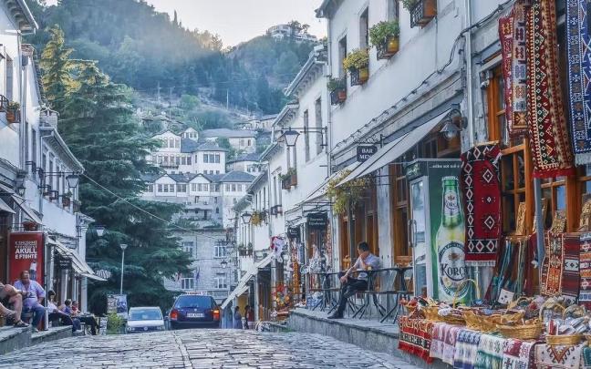 La ciudad de Gjirokastra La ciudad de Gjirokastra