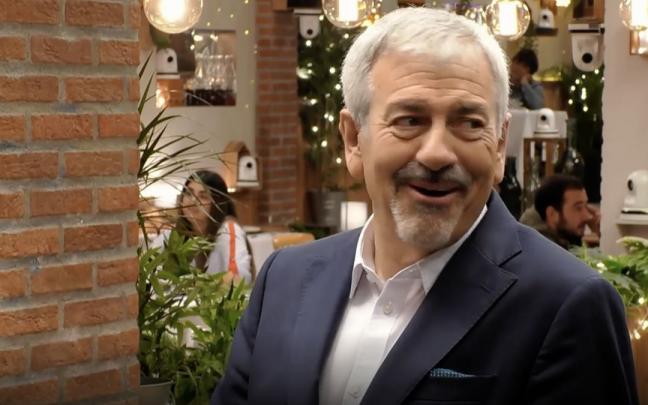 Carlos Sobera presentando 'First Dates'.