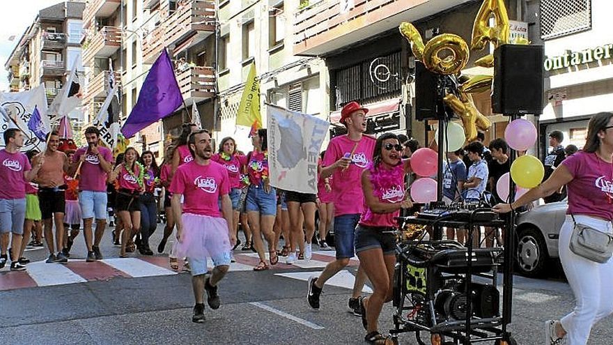 Las ganas de fiesta fueron patentes durante toda la jornada.