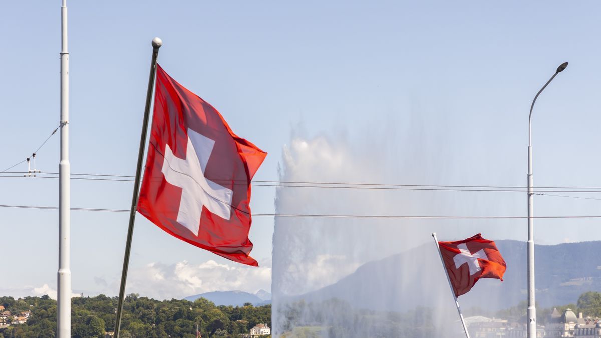 Bandera de Suiza.