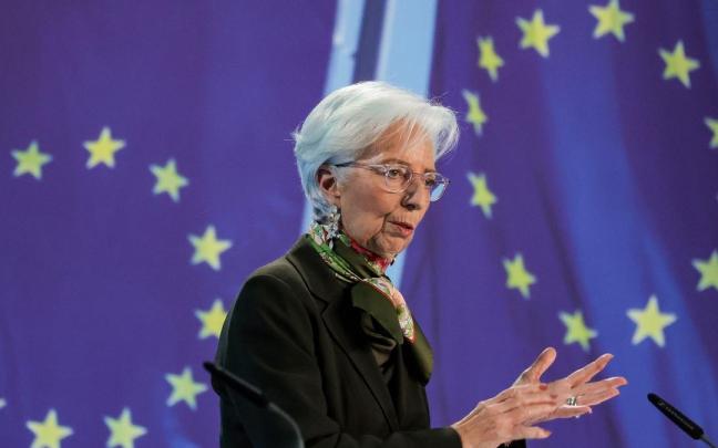Christine Lagarde, presidenta del BCE. Christine Lagarde, presidenta del BCE.