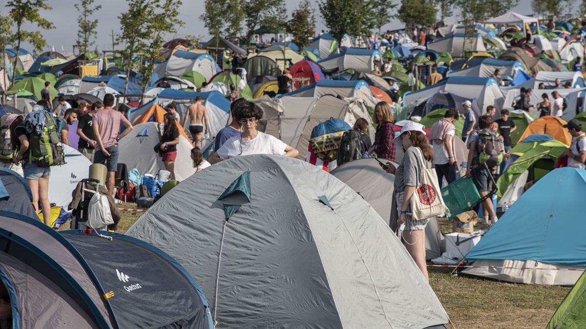 Serán miles los jóvenes que dormirán en el entorno de BBK Live como ha ocurrido en ediciones anteriores