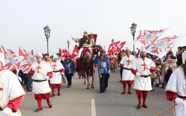 No te pierdas las mejores fotos del recibimiento en Tudela a los Reyes Magos.
