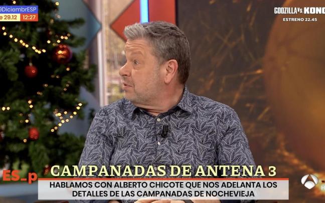 Alberto Chicote habla de las Campanadas en 'Espejo Público'.