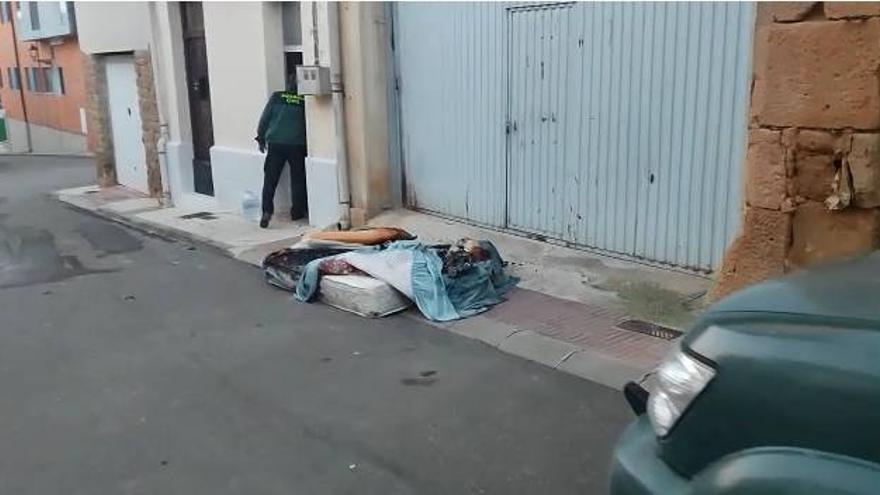 Incendio en una vivienda en Carcastillo