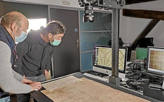 Algunos de los documentos del Archivo Municipal. | FOTO: AYTO. AZKOITIA Algunos de los documentos del Archivo Municipal. | FOTO: AYTO. AZKOITIA