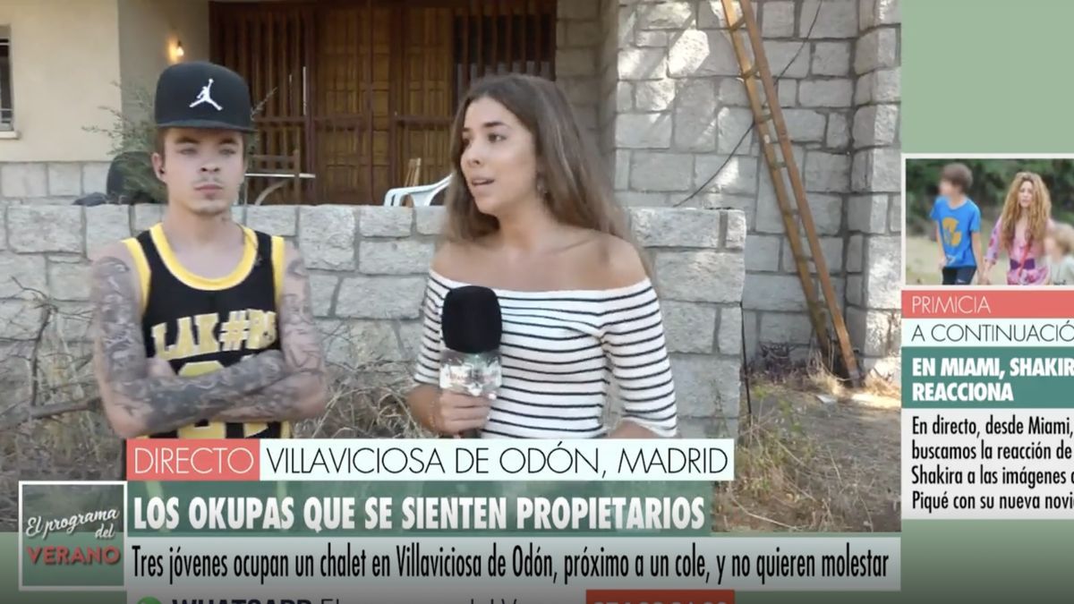La surrealista entrevista de un okupa en 'El programa del verano'.