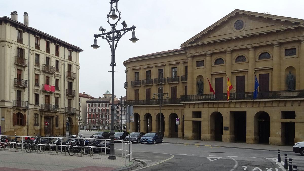 Fachada del palacio de Diputación.