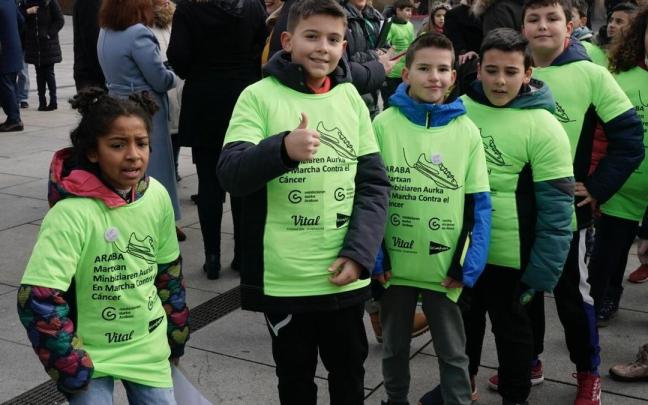 Gasteizko haurren babesa minbiziaren aurka